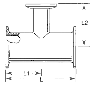 3A-7RMP-REDUCING TEE CLAMP END